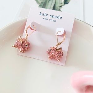 ❗️LAST ONE❗️Kate Spade pig 🐷 Drop earrings